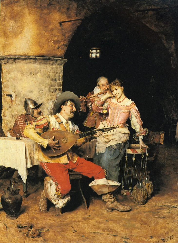 La serenata alla locandiera